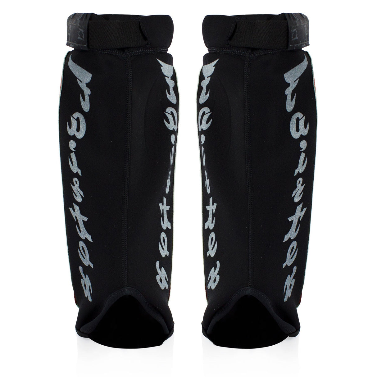 Fairtex SP6 Neoprene MMA Shin Pads - Red