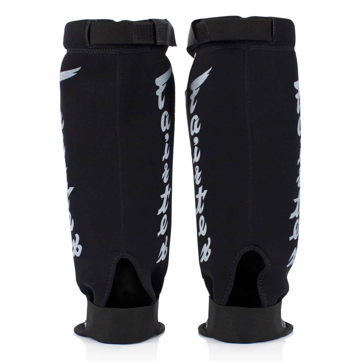 SP6 Fairtex Neoprene MMA Shin Pads White-Black