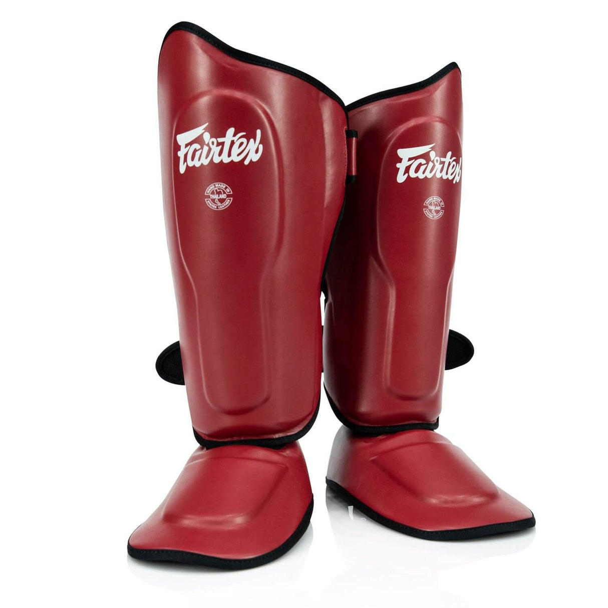 Fairtex SP9 Ultra Ergo Shin Pads Red