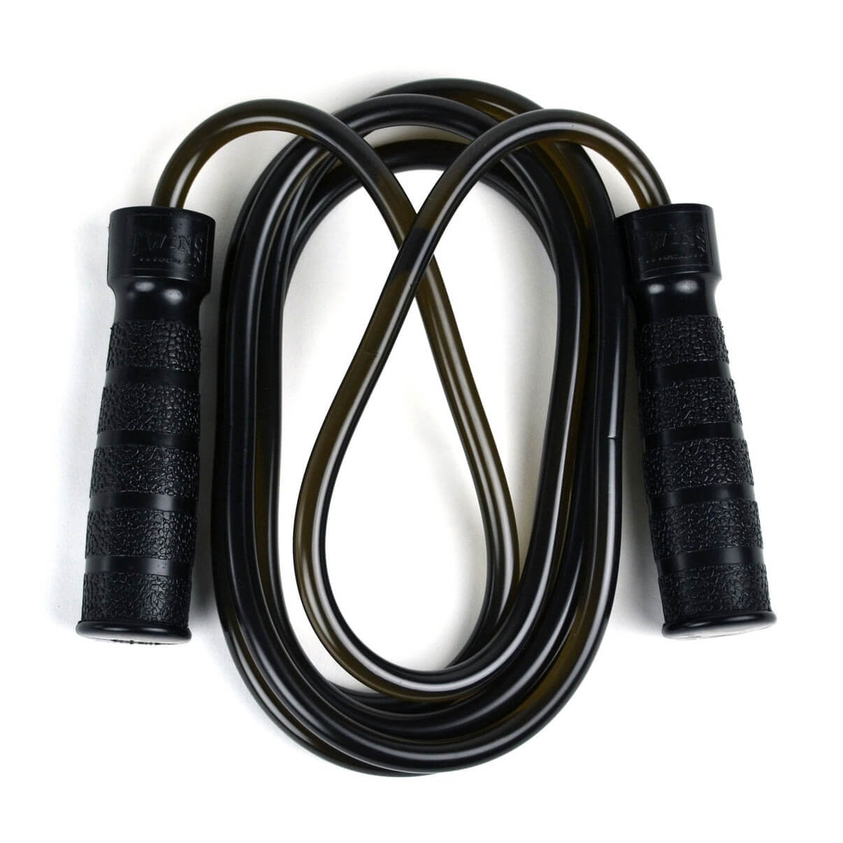 Twins SR2 Heavy Bearing Skipping Rope Black