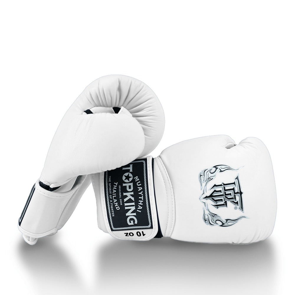 Top King TKBGSA Super Air Boxing Gloves White