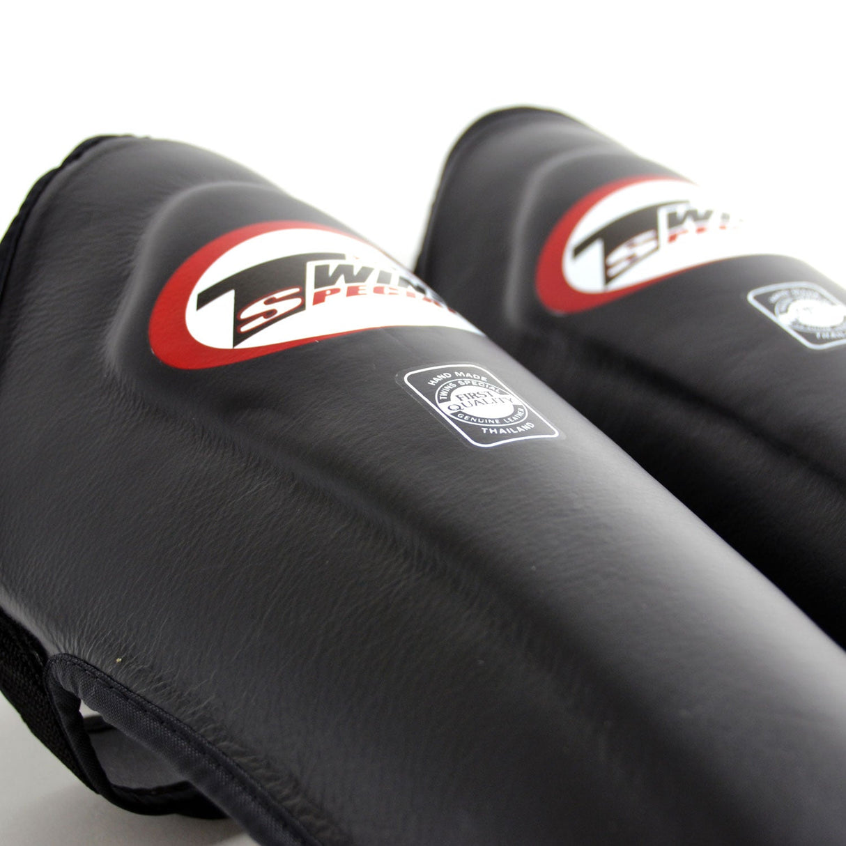 Twins Special SGL10 Leather Shin Pads - Black