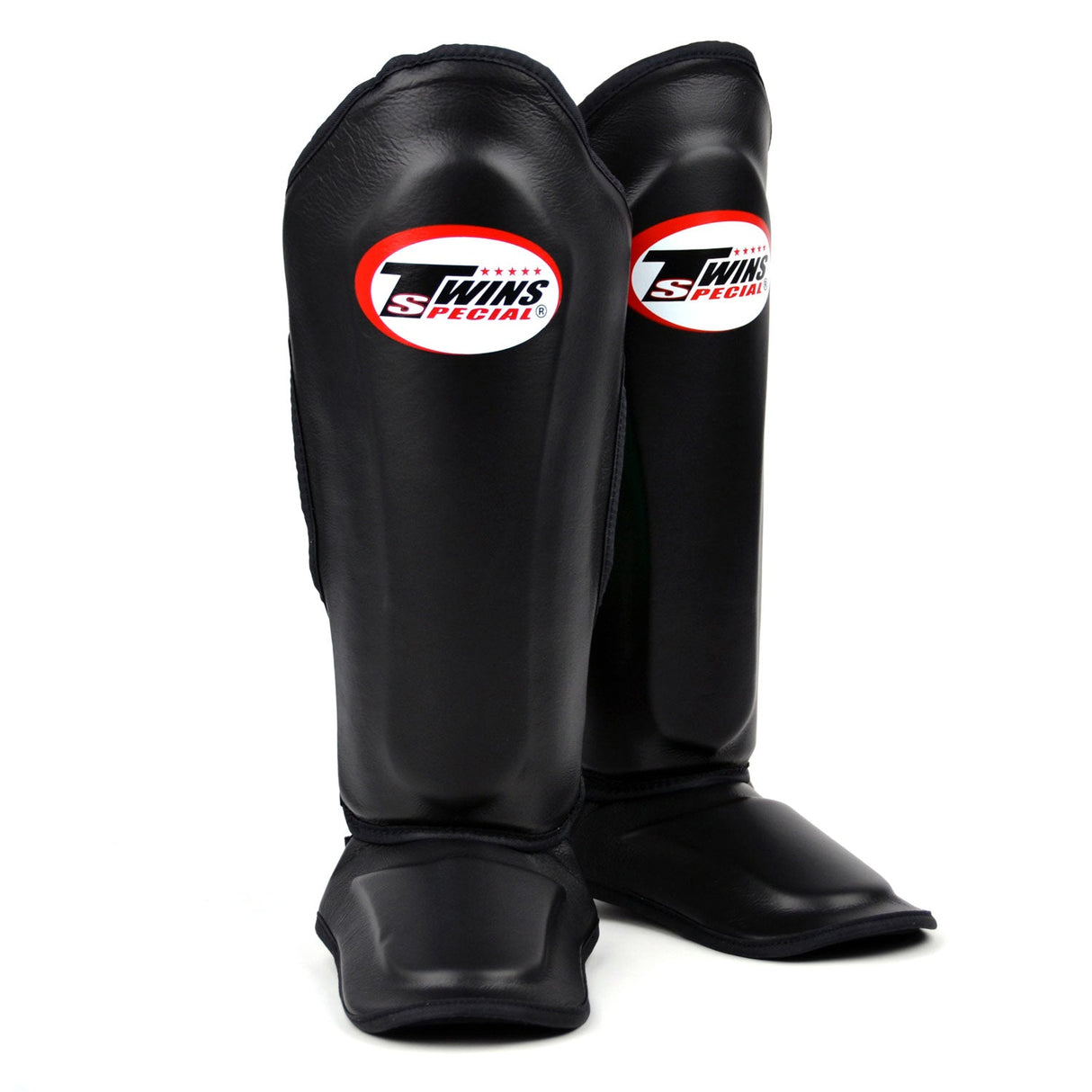 Twins Special SGL10 Leather Shin Pads - Black