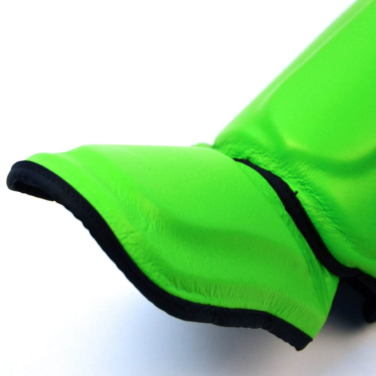 Twins SGL10 Leather Shin Guards Green