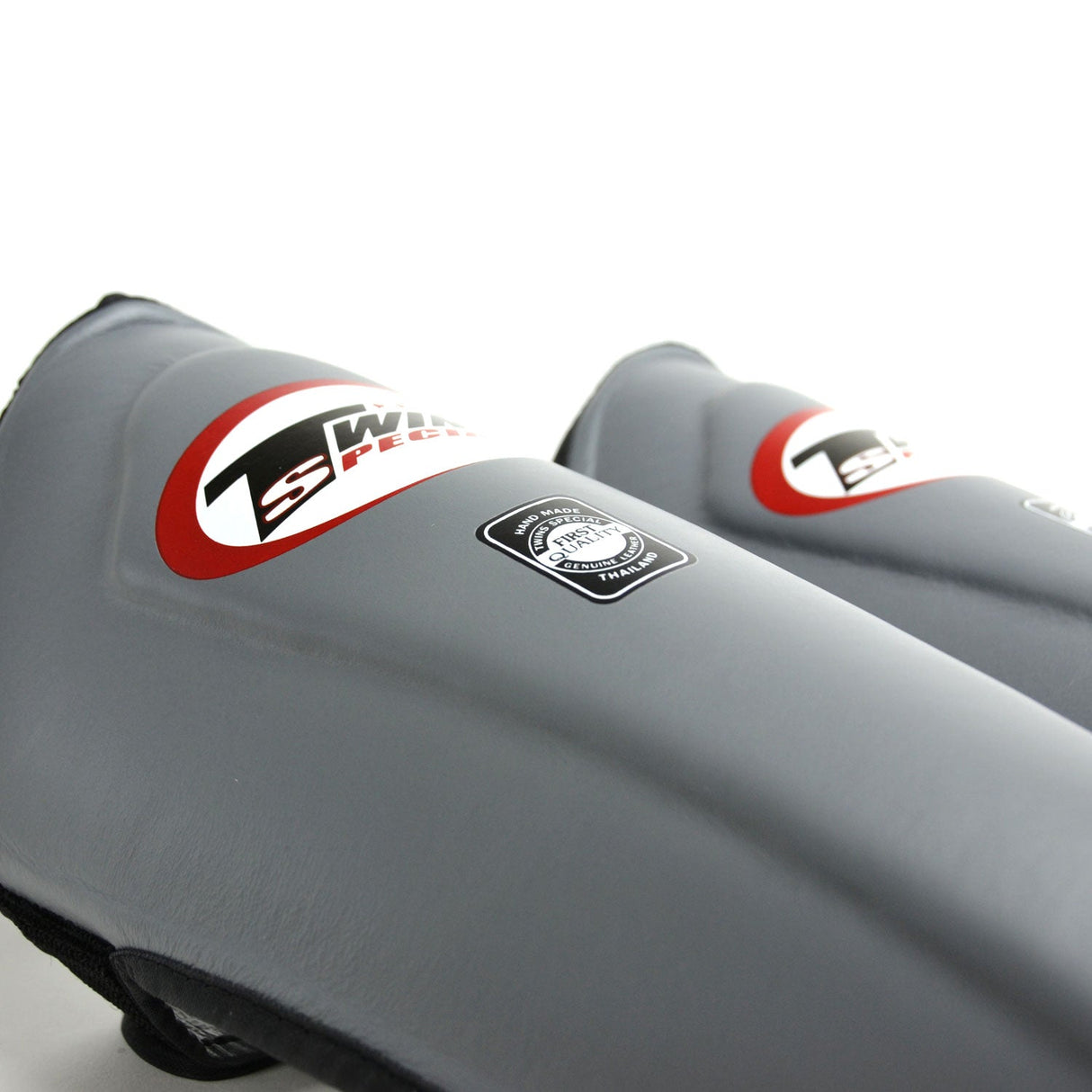 Twins Special SGL10 Leather Shin Pads - Grey
