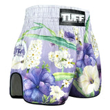 RMS124 TUFF High-Cut Retro Muaythai Shorts Purple An-Chan