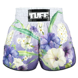 RMS124 TUFF High-Cut Retro Muaythai Shorts Purple An-Chan