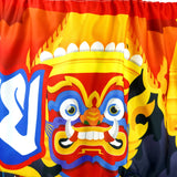 RMS126 TUFF High-Cut Retro Muaythai Shorts The Siam in Motion