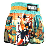 RMS128 TUFF High-Cut Retro Muaythai Shorts The Legacy of Thailand