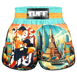 RMS128 TUFF High-Cut Retro Muaythai Shorts The Legacy of Thailand