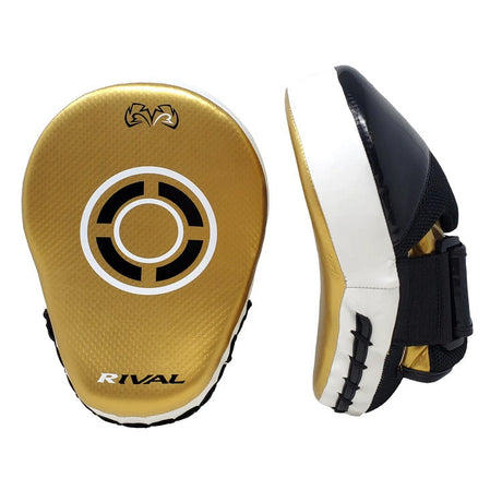 Rival RPM7 Fitness Plus Punch Mitts Black/Gold