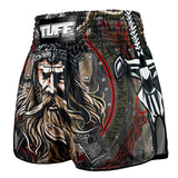RMS120 TUFF High-Cut Retro Muaythai Shorts Berserkers Fury