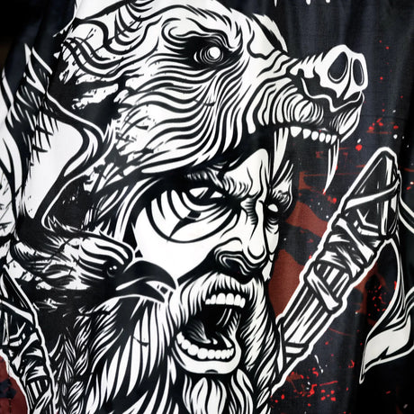 RMS121 TUFF High-Cut Retro Muaythai Shorts The Barbarian