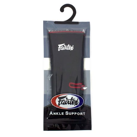 Fairtex AS1 Ankle Supports Black-Red - Sized