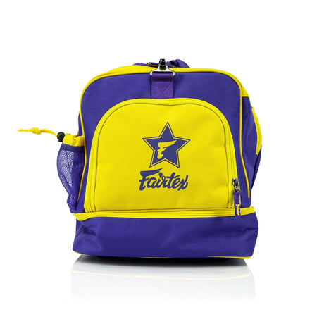 BAG2 Fairtex Heavy Duty Gym Bag Purple-Yellow