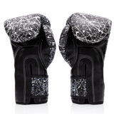 Fairtex BGV14PT Painter Microfibre Boxing Gloves - Black-White