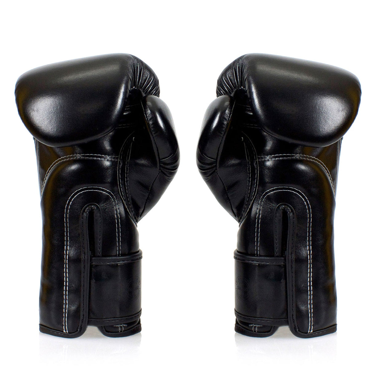 Fairtex BGV14SB Microfibre Boxing Gloves - Solid Black