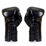 Fairtex BGV14SB Microfibre Boxing Gloves - Solid Black