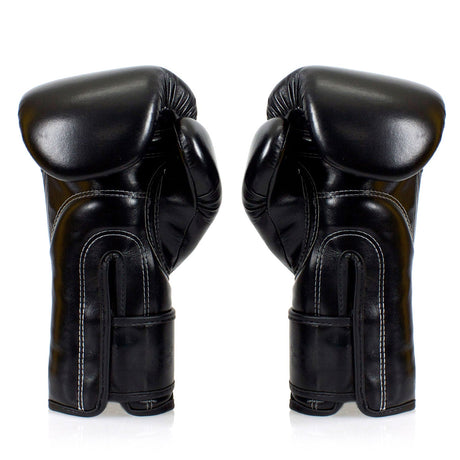 Fairtex BGV14SB Microfibre Boxing Gloves - Solid Black
