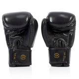 Fairtex BGV19 Deluxe Tight-Fit Boxing Gloves - Black