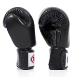 Fairtex BGV19 Deluxe Tight-Fit Boxing Gloves - Black
