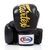 Fairtex BGV19 Deluxe Tight-Fit Boxing Gloves - Black