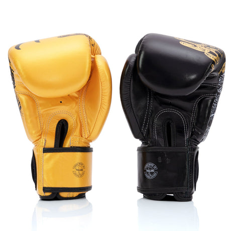 BGV26 Fairtex Harmony Six Black-Gold Limited Edition Boxing Gloves