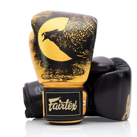 BGV26 Fairtex Harmony Six Black-Gold Limited Edition Boxing Gloves