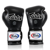 BGV9 Fairtex Mexican Style Boxing Gloves Black