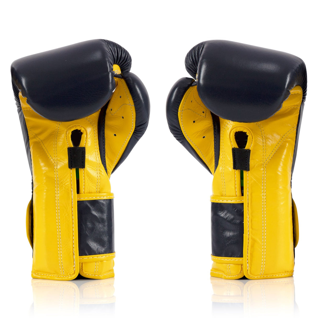 BGV9 Fairtex Mexican Style Boxing Gloves Blue-Yellow
