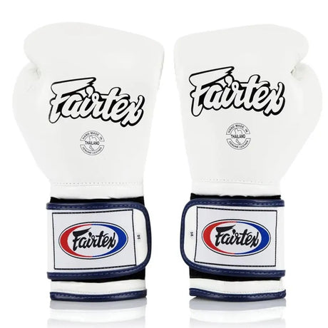 Fairtex BGV9  Mexican Style Boxing Gloves White