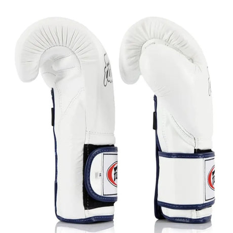 Fairtex BGV9  Mexican Style Boxing Gloves White