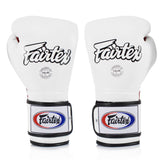 BGV9 Fairtex Mexican Style Boxing Gloves White-Red