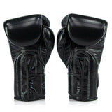 BGVG3 Fairtex X Glory Velcro Boxing Gloves Black-Gold