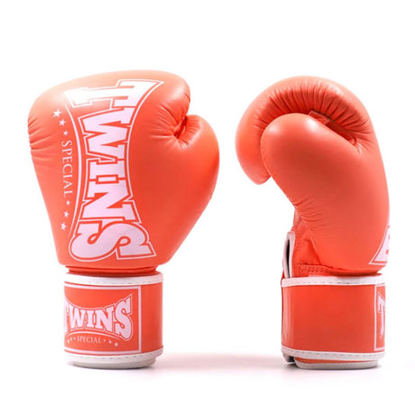Twins BGVL4P Pastel Muay Thai Gloves Tangerine