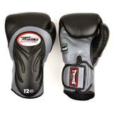 Twins Special BGVL6 Long-Cuff Boxing Gloves Black-Grey