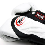 Twins Special BGVL6 Long-Cuff Boxing Gloves White-Black