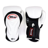 Twins Special BGVL6 Long-Cuff Boxing Gloves White-Black