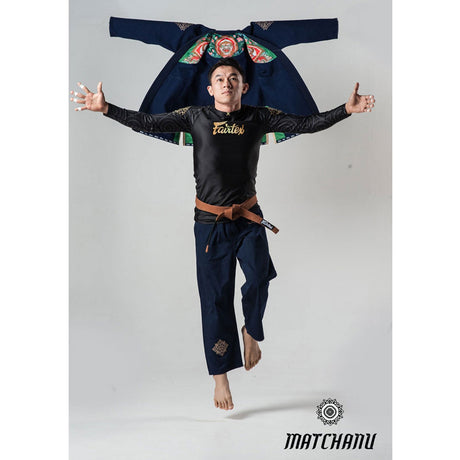 BJJ2 Fairtex Matchanu Premium BJJ Gi Navy