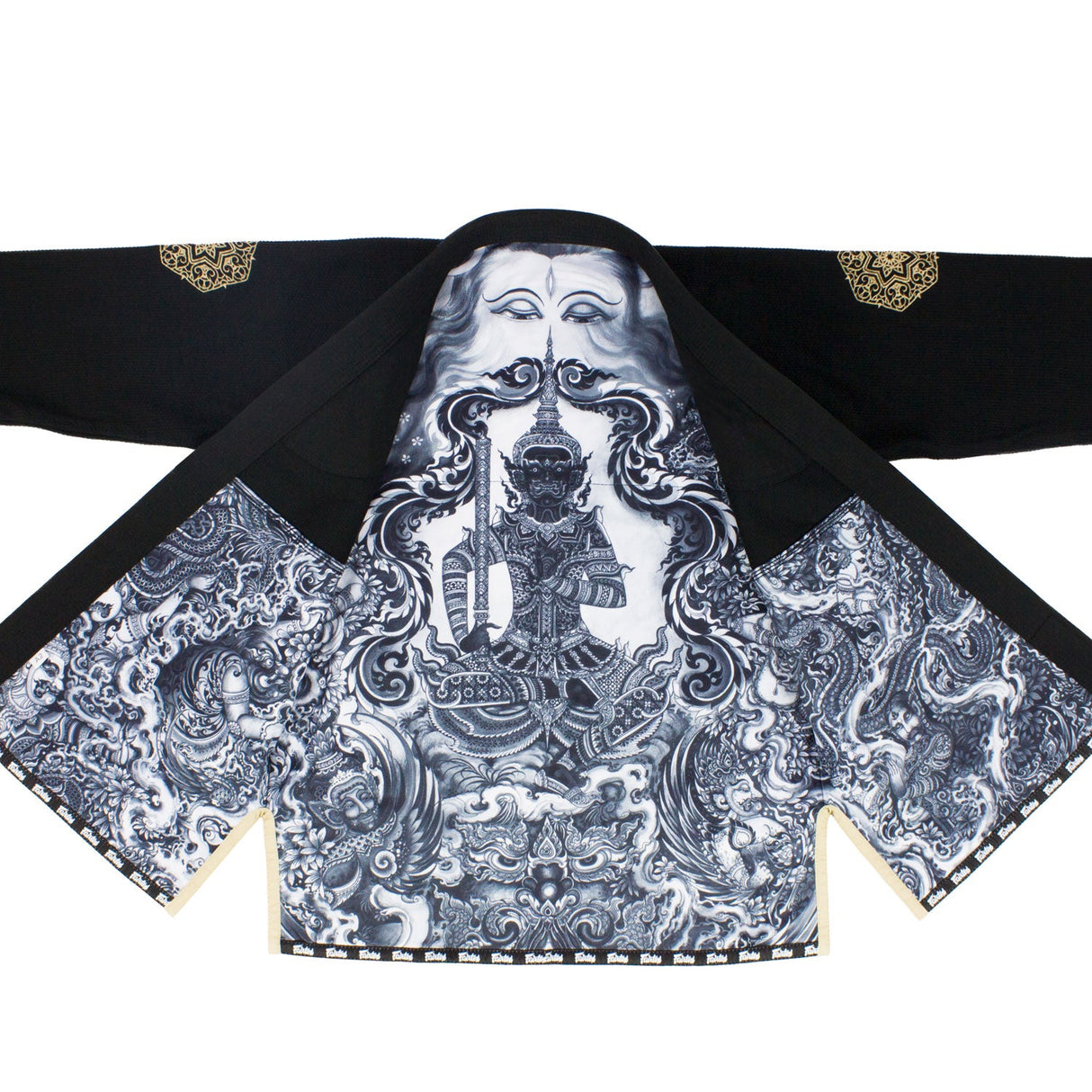 BJJ3 Fairtex Treeburam Premium BJJ Gi Black