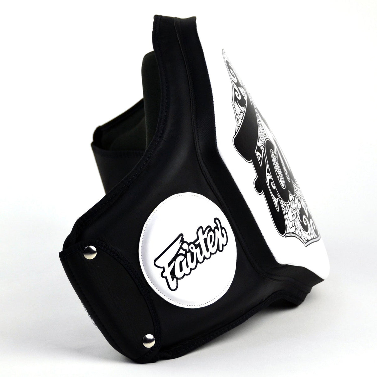 BPV3 Fairtex Microfiber Belly Pad Black-White