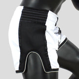BS1707 Fairtex Slim Fit Muaythai Shorts White