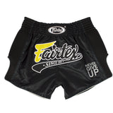 BS1708 Fairtex Slim Fit Muaythai Shorts Black