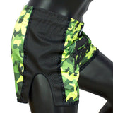 BS1710 Fairtex Slim Fit Muaythai Shorts Green Camo