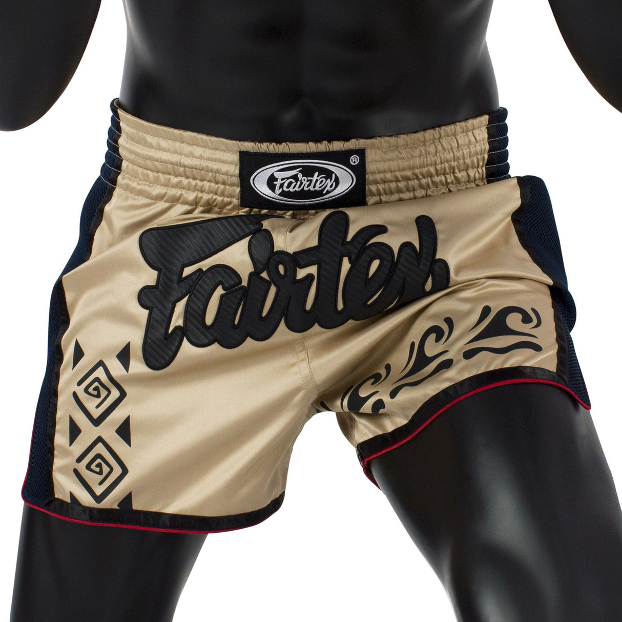 BS1713 Fairtex Slim Fit Muaythai Shorts Khaki