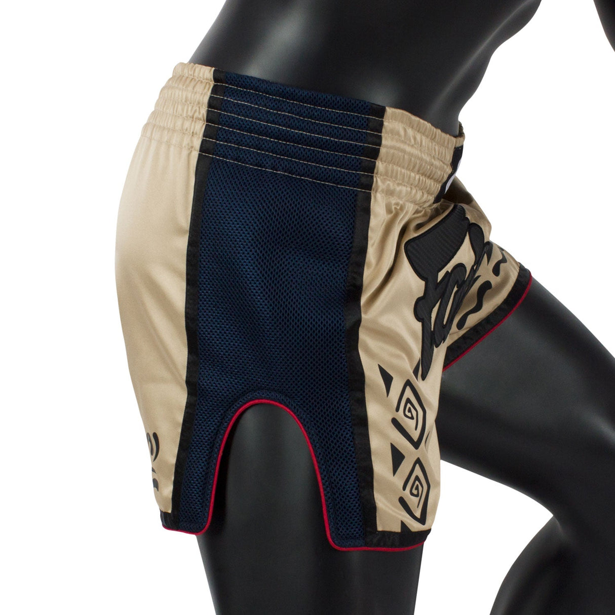 BS1713 Fairtex Slim Fit Muaythai Shorts Khaki
