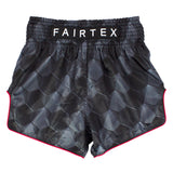 BS1901 Fairtex Black Stealth Muaythai Shorts
