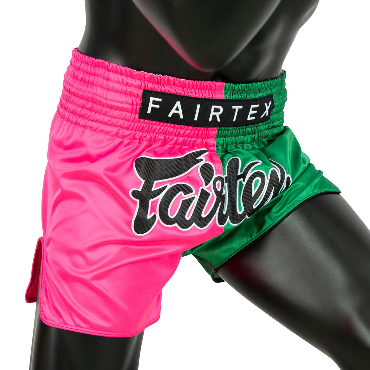 BS1911 Fairtex Fighter Shorts Pink-Green