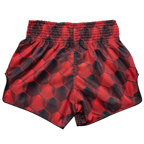 BS1919 Fairtex Muaythai Shorts Red Stealth