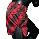 BS1919 Fairtex Muaythai Shorts Red Stealth